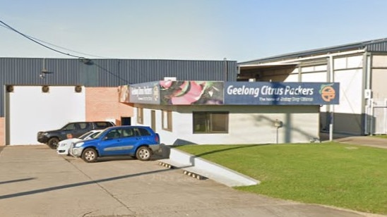 Geelong Citrus Packers in Breakwater. Picture: Google