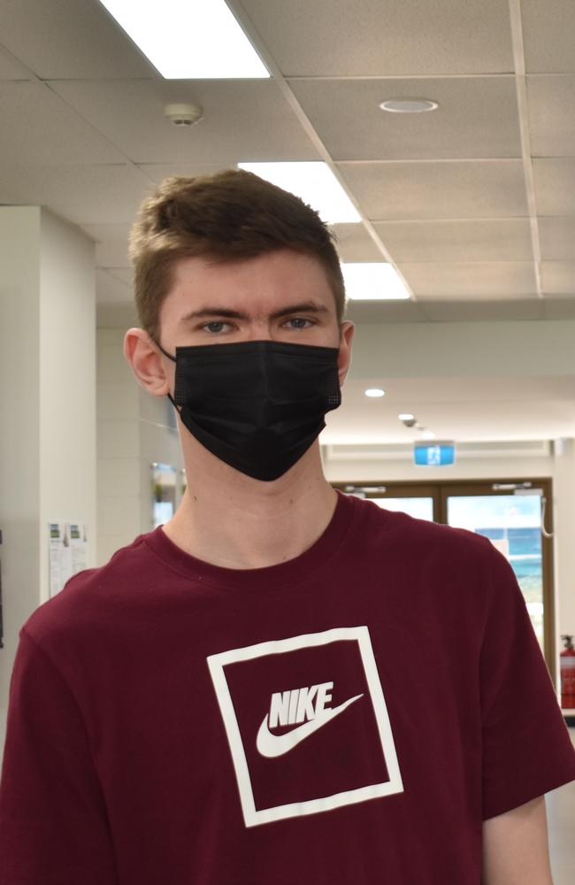 Ooralea resident William O' Neil at CQ University TAFE Careers Expo Mackay. Mr O' Neil wants to study a Bachelor of Information Technology at CQU. He said he has always been good at IT and is ready to take the next step in his studies. Picture: Madeleine Graham
