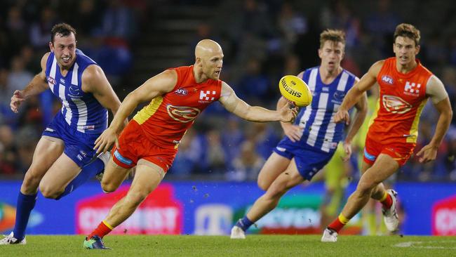 Gary Ablett picked up his 21st 40-disposal game.