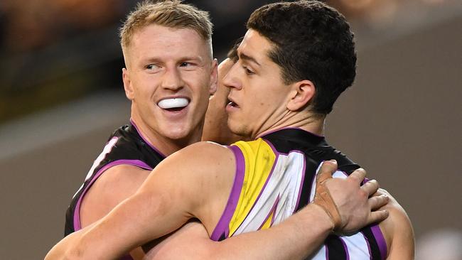 Is Josh Caddy a walk up start for Friday night? And what about small forward Jason Castagna? Picture: AAP