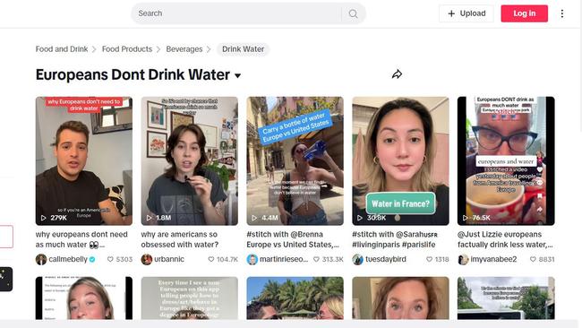 Tourists are so confused by this, there's a whole section of TikTok dedicated to solving the mystery of why "Europeans don't drink water."