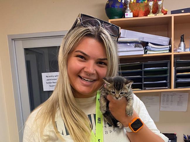 Stella Newland made plans to build a life as a youth worker in Alice Springs until the townâs crime crisis drove her to tipping point. Picture: Supplied