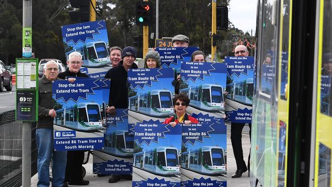 Lobbyists say they will keep fighting for the tram extension.