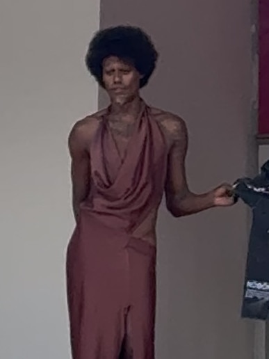 One of the film's stars opted for a very daring look. Picture: Supplied