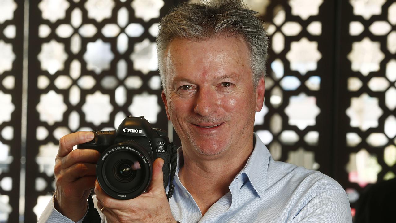 Steve Waugh is a keen photographer. Picture: John Appleyard