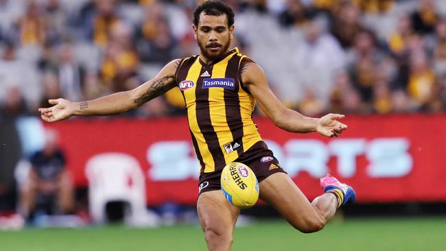 Cyril Rioli is ready for a happier 2018. Picture: Michael Klein