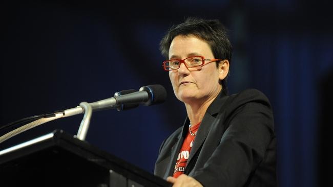 AEU Vic president Meredith Peace. Picture: Julian Smith