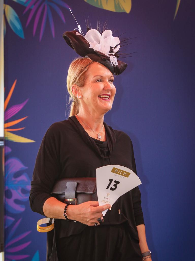 Christie Knox at the 2021 Darwin Cup Carnival Derby Day. Picture: Glenn Campbell