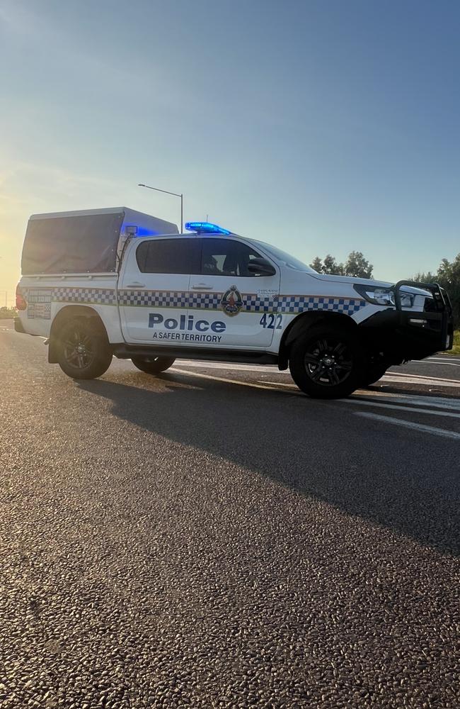 Emergency services responding to a crash on Kirkland Road on May 16, 2025. Picture: Harry Brill