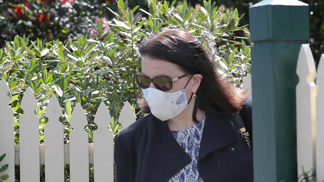 Jenny Mikakos has resigned as health minister but Victorians still don’t know who decided to outsource hotel quarantine security to private companies. Picture: David Crosling