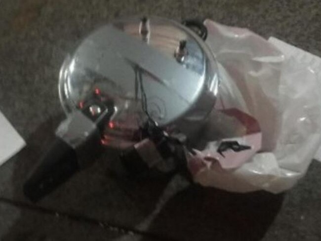 A device at a second location in Chelsea appears to be a pressure cooker. Picture: Supplied