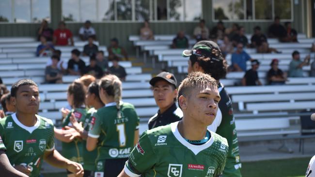 Cyril Connell Challenge game between the Ipswich Jets and Sunshine Coast Falcons. Saturday March 18, 2023. Picture, Nick Tucker.