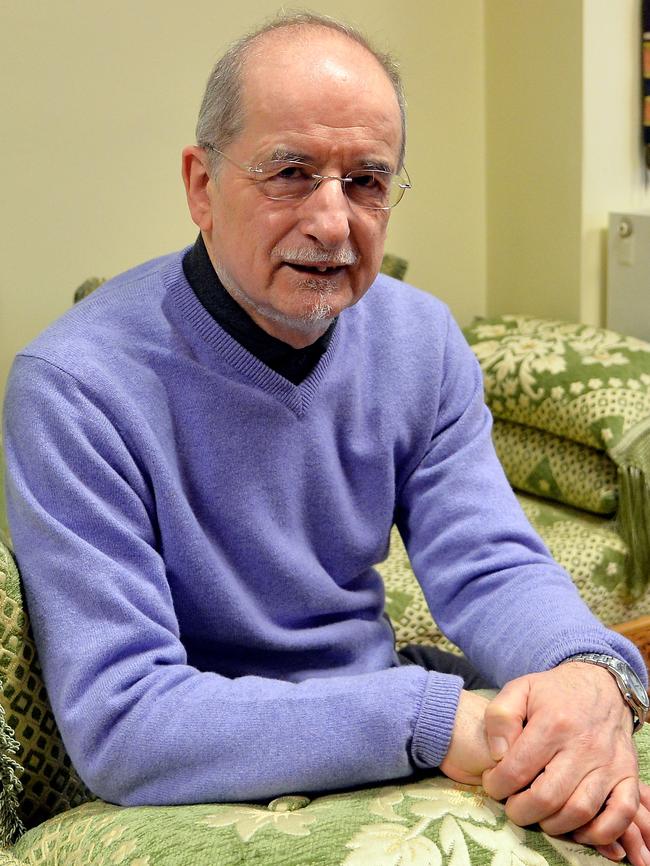 Anthropologist, Johan Leman, at his office in Molenbeek, Belgium. Picture: David Dyson