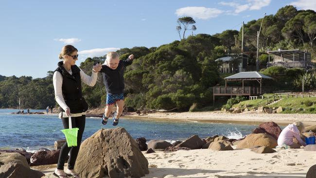 Merimbula is always a popular destination with tourists. Picture: Claudine Thornton