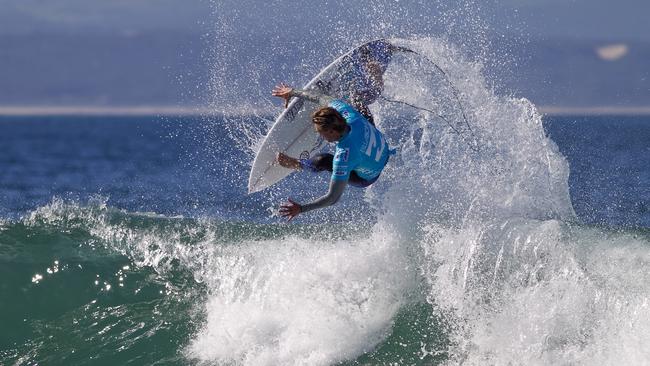 Surfer Chris Davidson in South Africa.