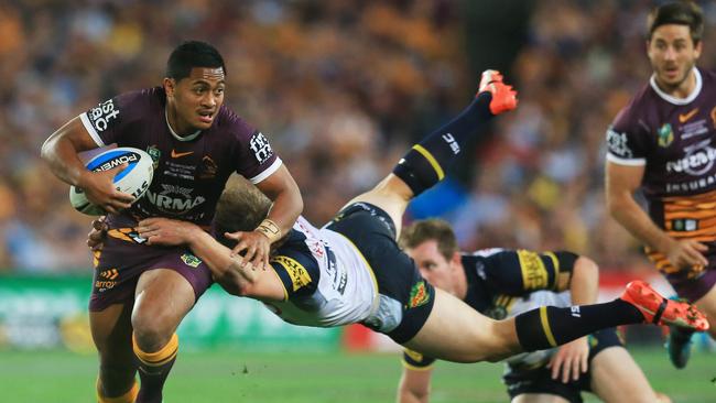 Anthony Milford edges Ben Hunt for the utility role. Picture: Mark Evans