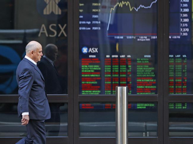 SYDNEY, AUSTRALIA - NewsWire photos AUGUST 29, 2023: ASX in Sydney. Picture: NCA NewsWire / Dylan Coker