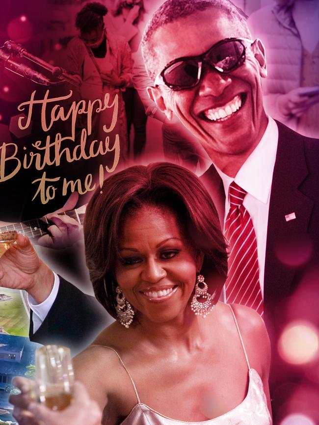 Barack Obama holding a 60th birthday party at his lavish mansion in Martha's Vineyard.