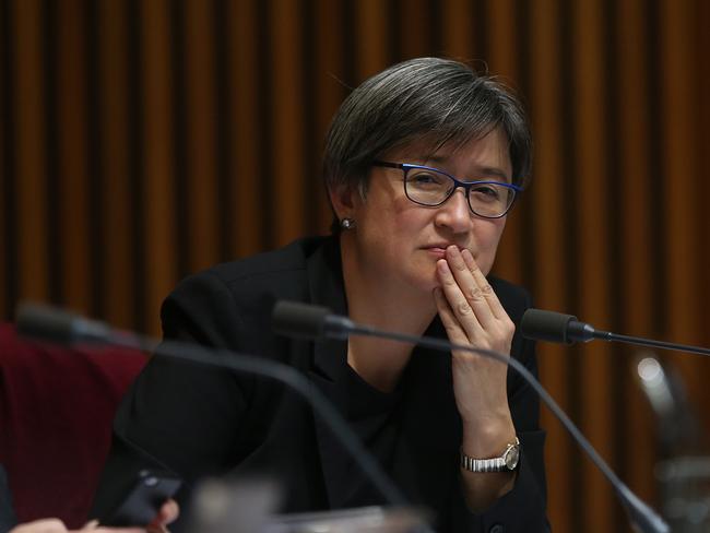 Penny Wong at Senate estimates.