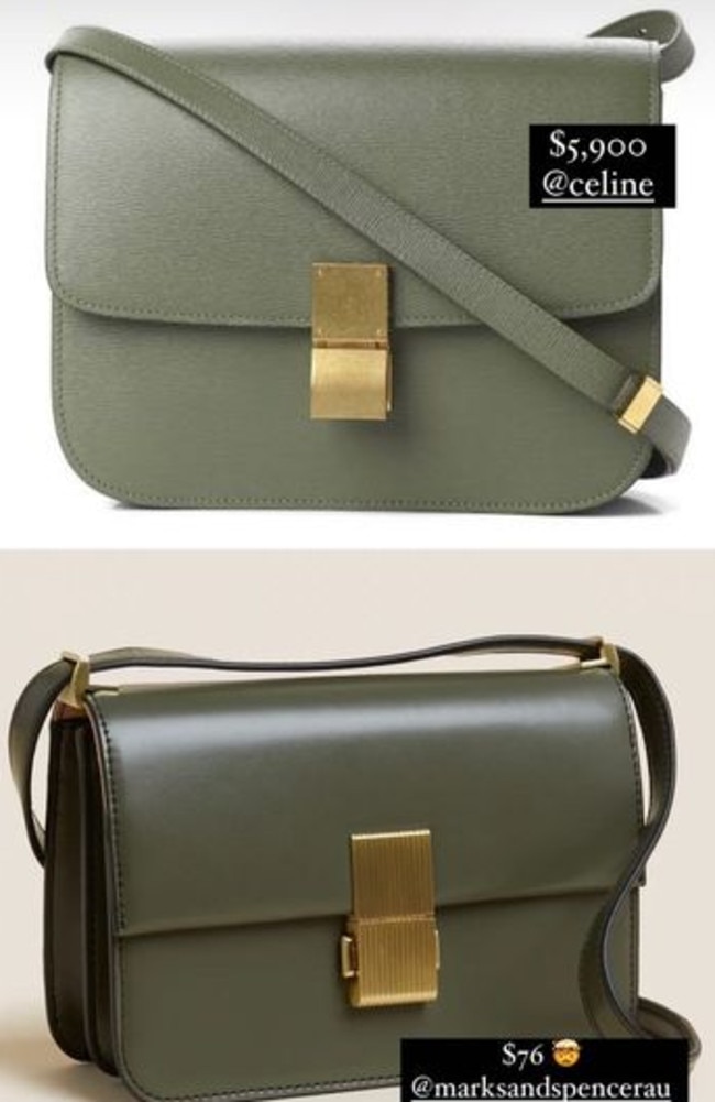 Marks and Spencer dupe of 6k designer Celine bag now on sale in Australia for 76 news Australia s leading news site