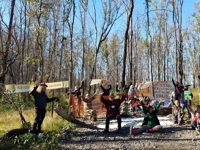 Community members have rallied together to help save the Banyabba Koalas.