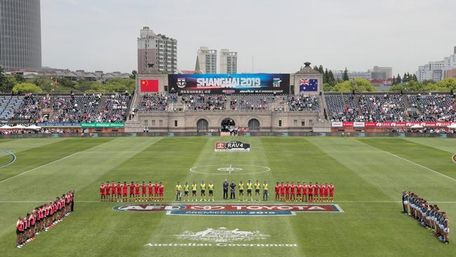 The China clash between the Power and Saints is in serious doubt. Picture: Michael Willson/AFL Photos