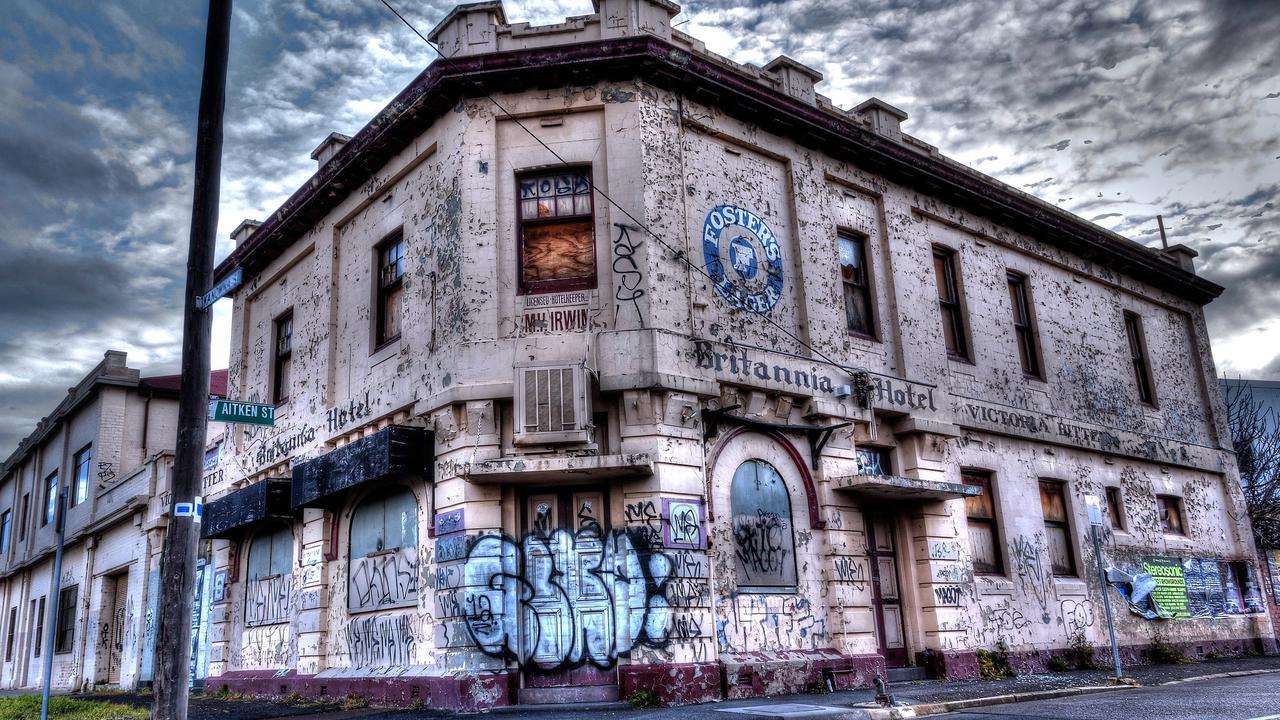 Historic pub reborn – Once a dilapidated relic, the Britannia Hotel, which fell into disrepair, has been brought back to life, attracting keen buyers looking to convert it into a stunning home or business. Photo: Paul Ta/PVT Photography