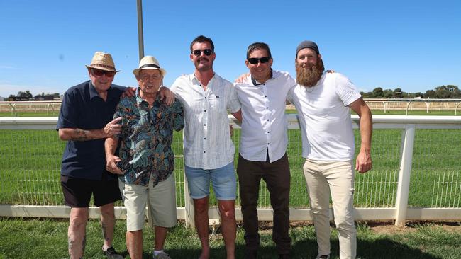 MELBOURNE, AUSTRALIA - MARCH 2 2024 McGuires Lads Attend the Wangaratta Cup Picture: Brendan Beckett