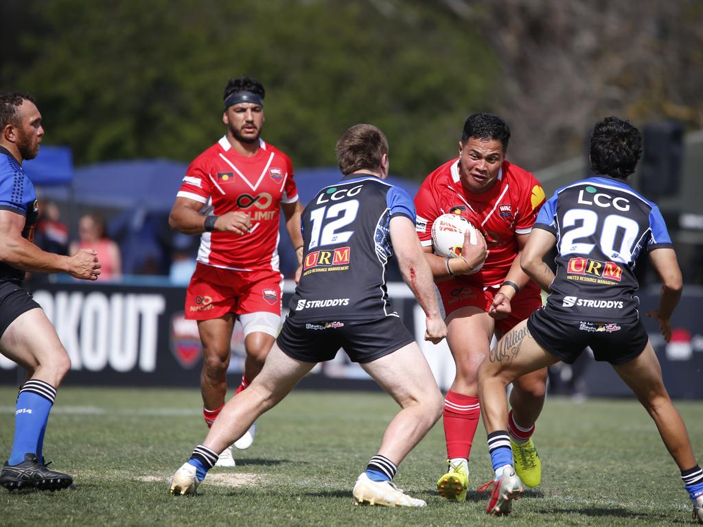 Koori Knockout - Day 4 Mens GF WAC v Nanima Common Connection Monday, 7 October 2024 Hereford St, Bathurst NSW 2795, Australia, Picture Warren Gannon Photography