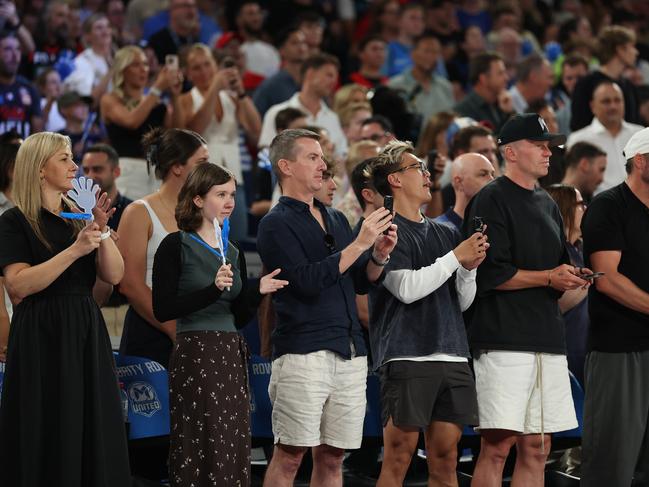 Under 6000 fans attended the decider but they were loud. Picture: Getty Images