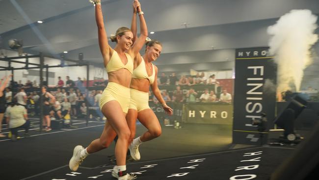 10000 athletes put their fitness to the test in a massive Hyrox competition this weekend (14-15 Dec) at Melbourne Exhibition and Convention Centre. Picture Valeriu Campan