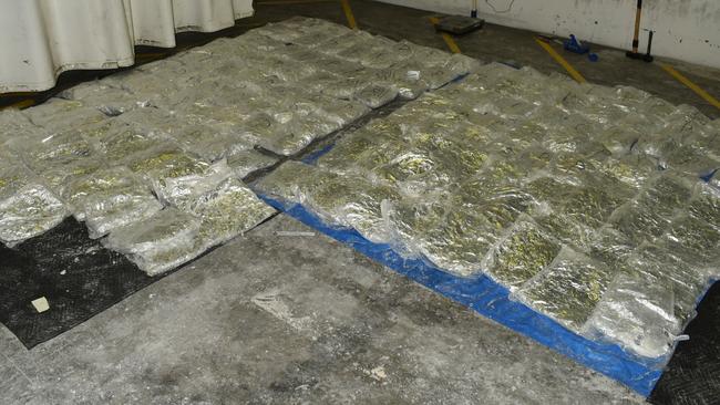 The meth haul seized by Australian Federal Police and Australian Border Force. Picture: Australian Federal Police