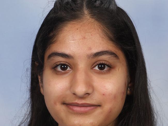 St Agnes Catholic High School Rooty Hill dux Farida Zaheer.