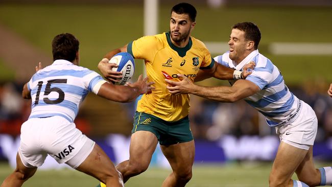 Tom Wright is living his dream with the Wallabies. Picture: Cameron Spencer/Getty Images