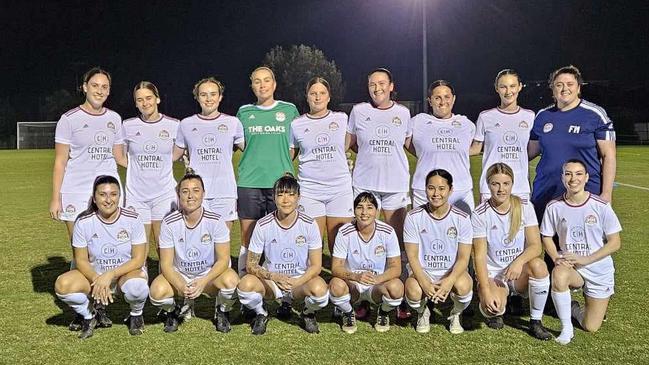 Albion Park White Eagles in round one of the Sapphire Cup. Picture: Albion Park White Eagles FC Facebook.