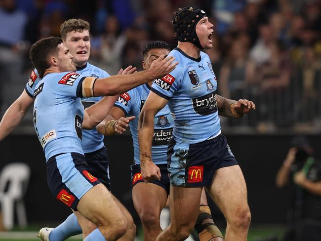 Bulldog Matt Burton could play in the halves for the Blues. Picture: Paul Kane/Getty Images