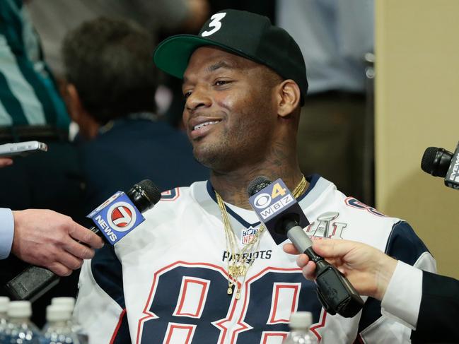 Martellus Bennett recently lifted the lid on the ‘abuse’ players put themselves through to make it to the top. Picture: Bob Levey/Getty Images/AFP