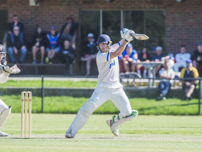 Daniel Forbes hits out for Hampton in last season’s CSB Championship grand final.