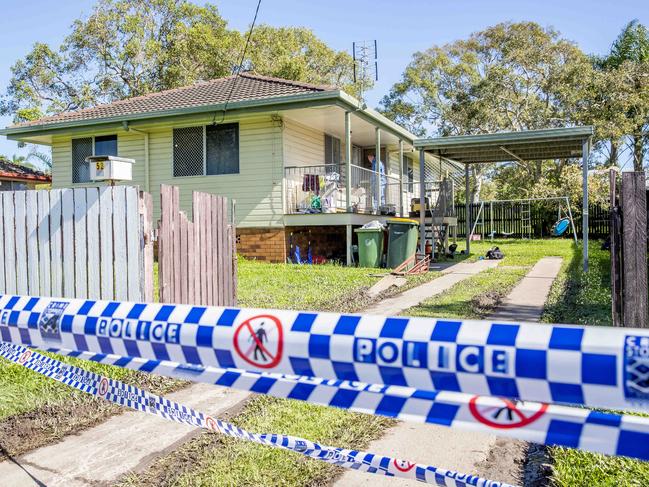 The Dicky Beach house where Feebie McIntosh was shot. Picture: Richard Walker