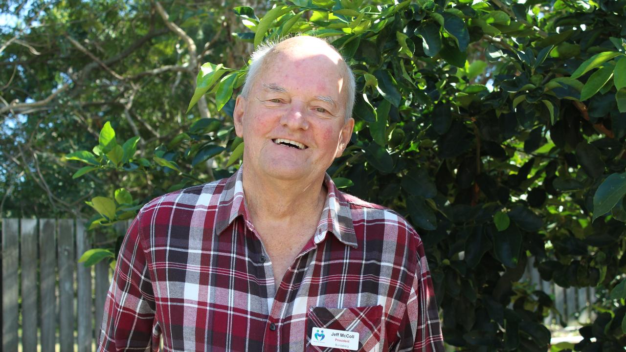 MEALS ON WHEELS: Bundaberg president of the non-for-profit organisation Jeff McColl. Picture: Geordi Offord.