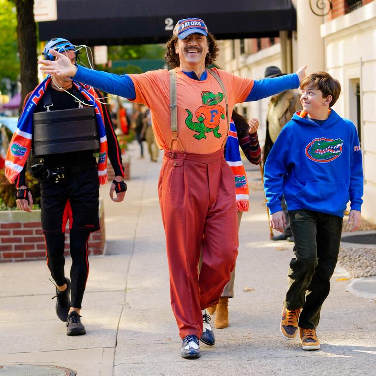 If Javier Bardem wasn’t filming scenes for his upcoming kid’s movie these photos would be questionable. Picture: Gotham/GC Images