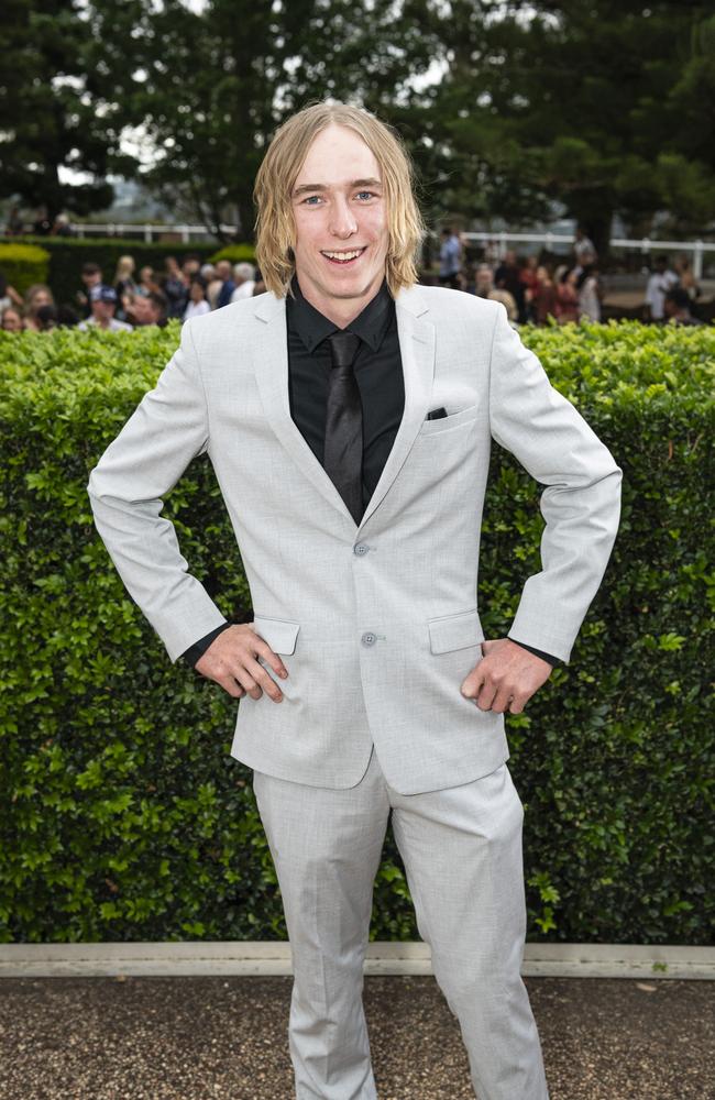 Curtis Richards at Centenary Heights State High School formal at Picnic Point, Friday, November 15, 2024. Picture: Kevin Farmer