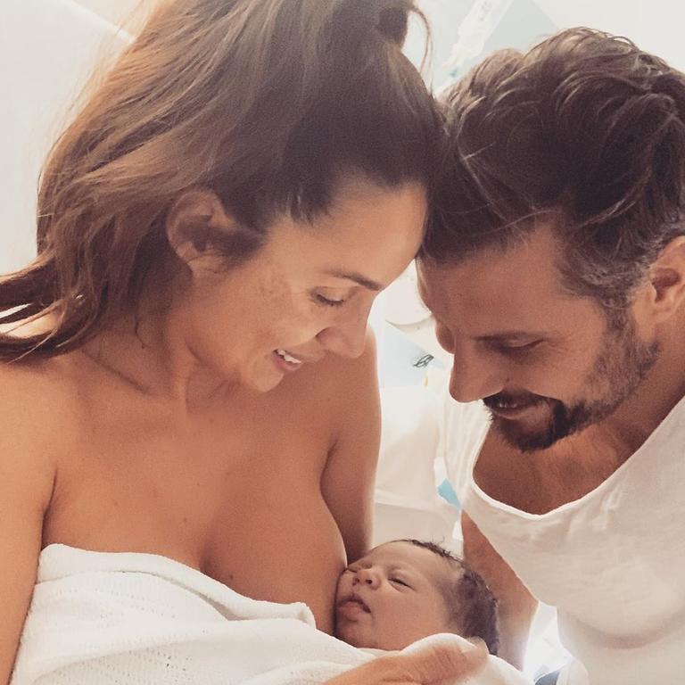 Sam and Snezana Wood have welcomed their second child together.