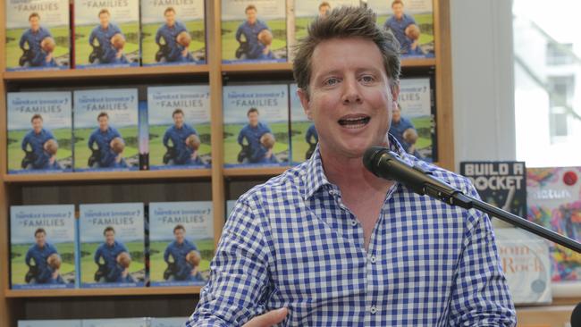 Author Scott Pape speaks says the CBA is not about financial education. Picture: AAP