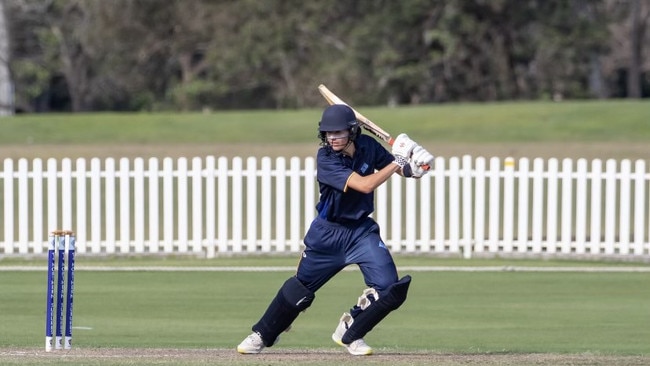 Northern Suburbs cricketer, Sunshine Coast’s Alex Procopis in action.