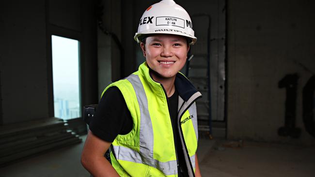 Kaitlyn Doan, who is working on the $1b Westmead hospital redevelopment. Picture: Adam Yip