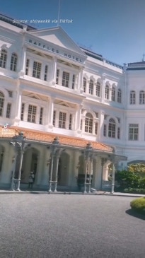 Raffles Hotel's famous Singapore Sling