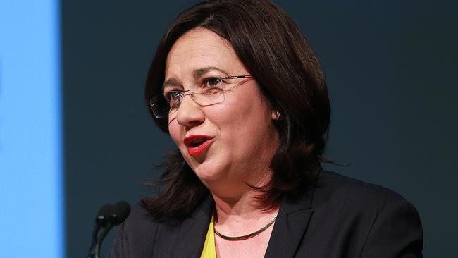 Queensland Premier Annastacia Palaszczuk gave her blessing for the ALP to restart the Business Observers Program this year. Picture: Jack Tran