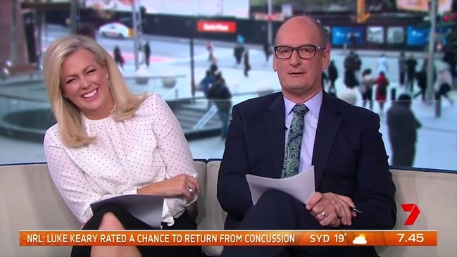 Kochie mocking bullying claims (Sunrise)