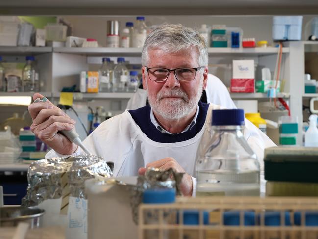 12/6/18 Prof Paton has developed a vaccine that would protect against infection from all pneumococcus - the bacteria responsible for most secondary infection deaths from flu and the cause of most antibiotic prescription. Picture MATT TURNER